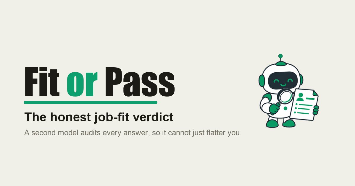 Fit or Pass running live